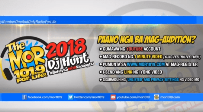 How to Apply for Radio DJ at MOR 101.9 Manila