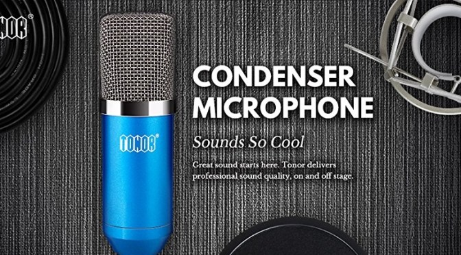 Radio Broadcast Gear: TONOR Professional Studio Condenser Microphone